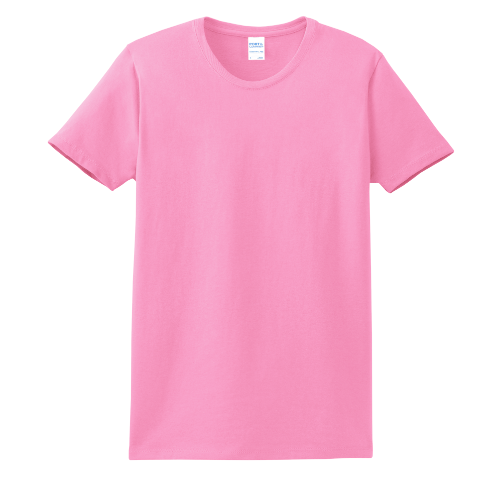 Customizable Womens  Short Essential Cotton Shirt