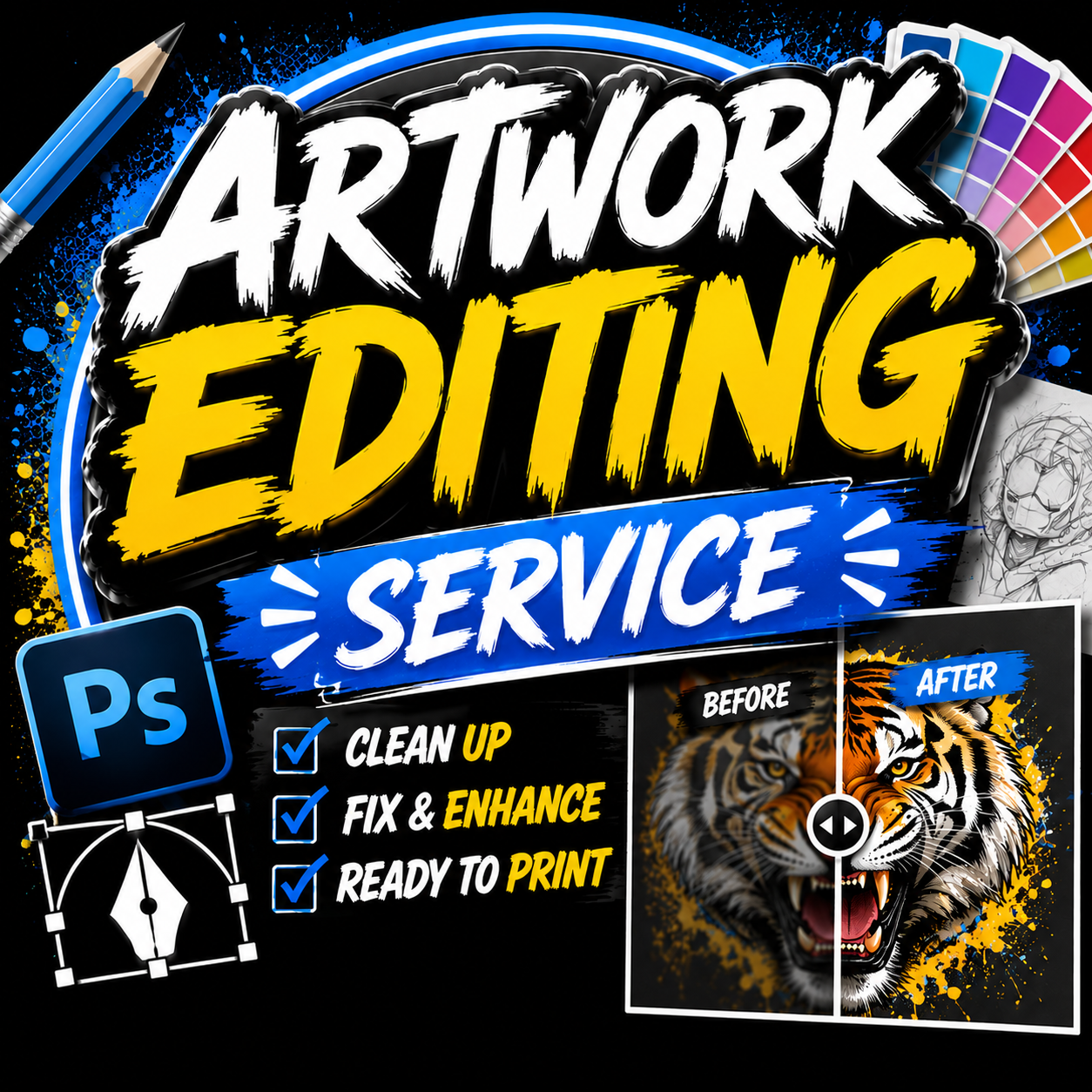 Artwork Editing Service